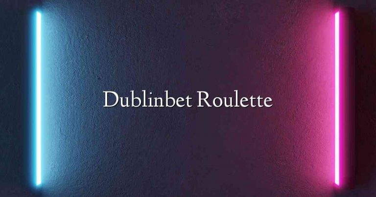 Dublinbet Roulette