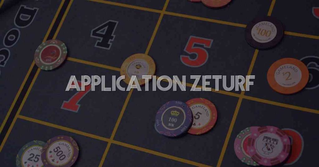 Gagnez-vous avec l'application Zeturf