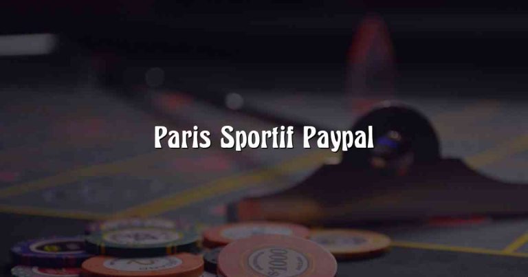 Paris Sportif Paypal