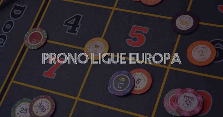 Prono Ligue Europa