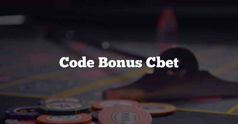 Code Bonus Cbet
