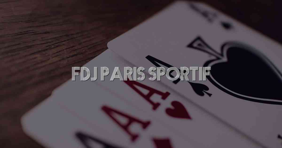 Fdj Paris Sportif