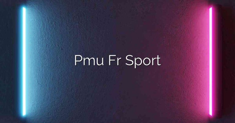 Pmu Fr Sport
