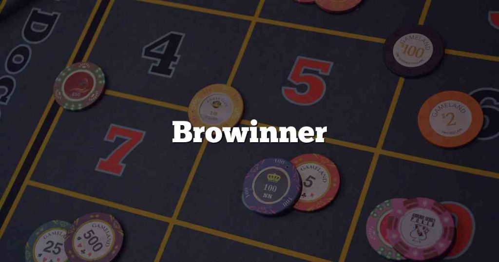 de confianza BroWinner Casino casino banner promocional