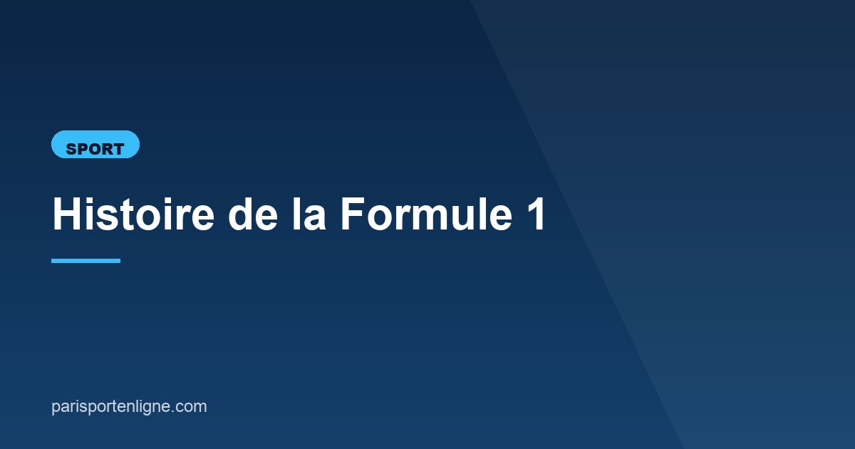 Illustration de l'article consacré à la Formule 1