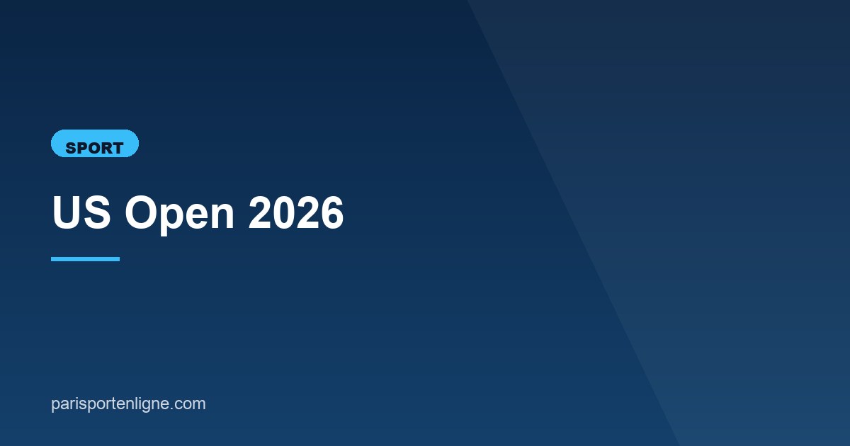 Illustration de l'article consacré à l'US Open 2026